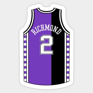 Mitch Richmond Sacramento Jersey Qiangy Sticker